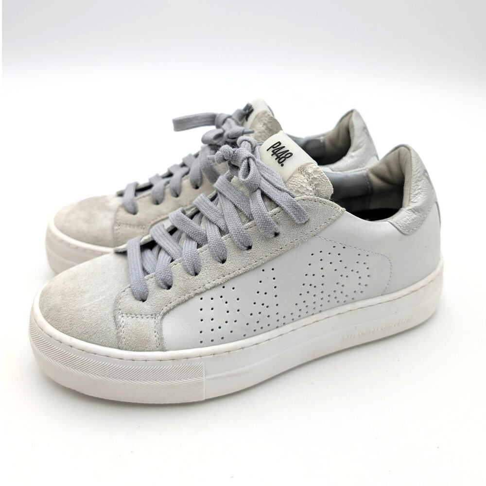 P448 Thea Platform Sneaker Shoes Lace-Up Women's Coyote Size US6 EU36